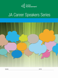 JA Career Speakers Series